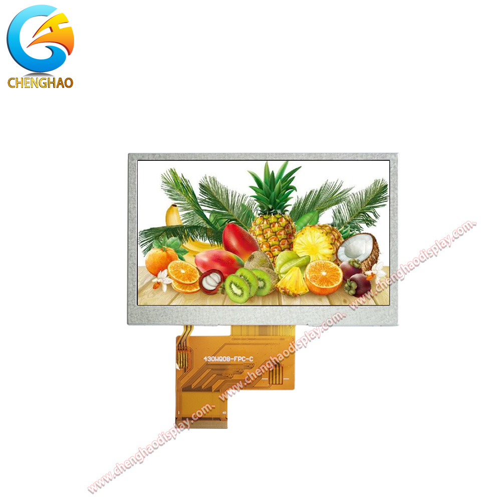 24 Bit Parallel RGB 4.3 Inch TN TFT Module