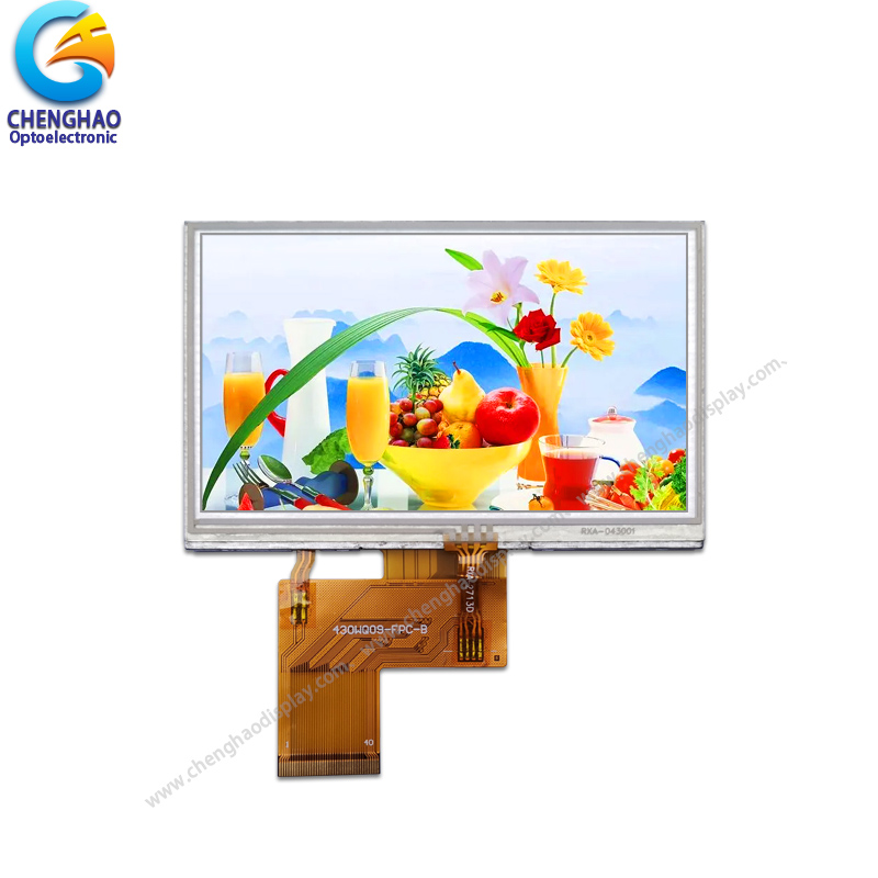 4.3 Inch Touch Screen Display 480*272 24 Bit RGB 50 Pin