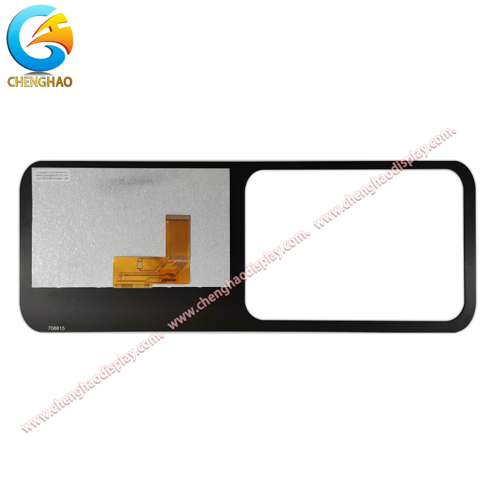 7.0 Inch IPS TFT Display With Black Custom Cover